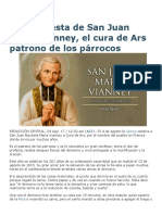 Hoy es fiesta de San Juan María Vianney.doc