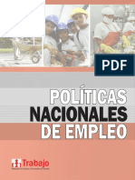 Políticas Nacionales de Empleo Peru