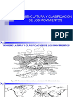 Nomenclatura y Clasificación de Los Movimientos