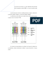 Diferencias entre normas T568A y T568B