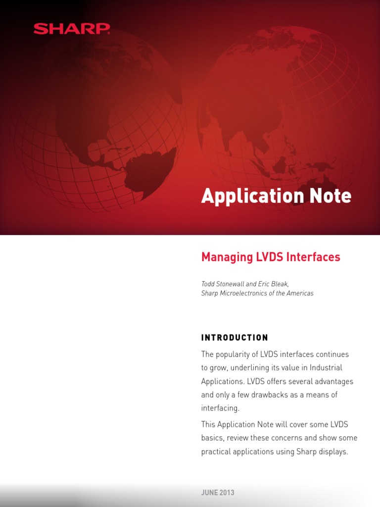Managing LVDS Interfaces | PDF | Media Technology | Digital Technology