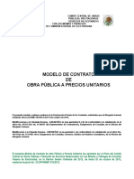 Anexo 4 Modelo de Contrato Obra Publica A Pu