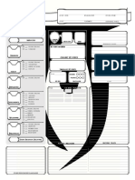 Elder Scrolls Character Sheet - Dan Schaeffer