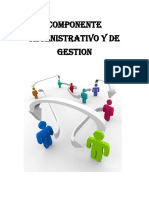 Componente Administrativo y de Gestion