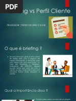 Aula 2 - Briefing vs Perfil Cliente