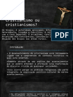 Aula 2 - Cristianismo Ou Cristianismos