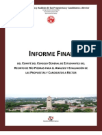 Informe Final Comite de An‡lisis y  Evalucación del CGE 2010-2011-1