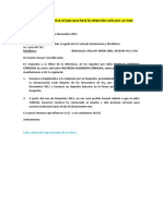 Carta - A Juez Que Ordenó Retener Remuneración