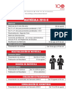 Matricula 2018 II