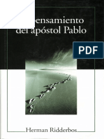 Herman Ridderbos - El Pensamiento Del Apostol Pablo.pdf