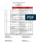 Program Tahunan Kelas 3 Pai