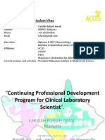 CPD Requirements for Clinical Lab Scientists