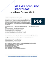 Simulado Ensino Medio PDF