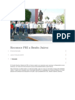 19-07-2018 Reconoce Pri a Benito Juárez