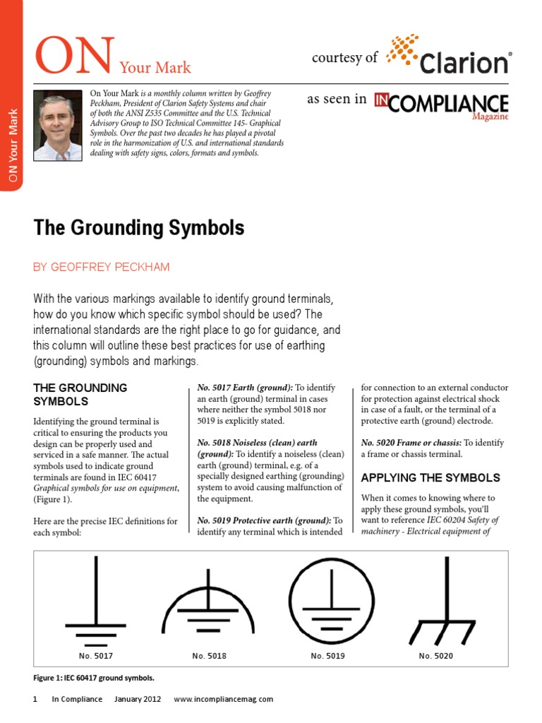 January 2012 Grounding Symbols PDF International