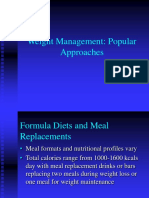 Weight Management Popular Approaches.ppt