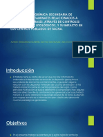 Dispersión Geoquímica Secundaria de Elementos Contaminates Relacionados A