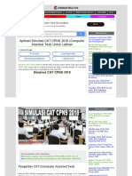 Aplikasi Simulasi CAT CPNS 2018 (Computer Assisted Test) Untuk Latihan by BEASISWA dan LOWONGAN KERJA SN:384530948