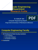 Computer Engineering Department Research Profile