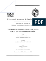 Tesis Implementacion Del Control Directo Del Par en Los Motores de Induccion