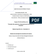 Relatório técnico sobre o cumaru, cumarina e seu extrato