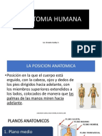 Anatomia Humana Clase 1 Conceptos Basicos