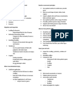 6 P's Musculoskeletal Assessment Guide