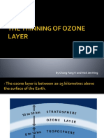 THE THINNING OF OZONE LAYER.pptx