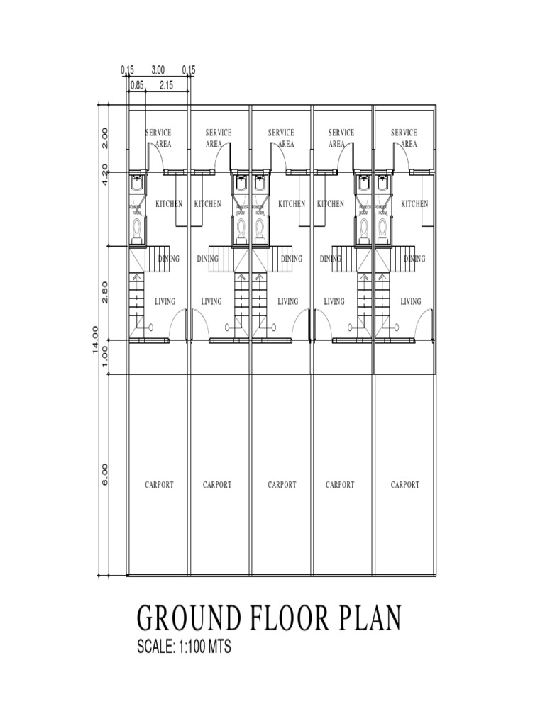 Ground Floor Plan Layout Details | PDF | Home & Garden | Technology ...