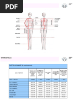 Womenswear: Neck Circ. Back Width. Chest Bust Circ. Bust Circ. Armscye Depth Shoulder