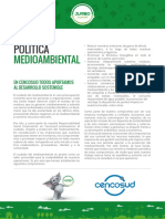 Politica Medioambiental Cencosud PDF