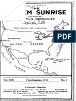 Moslem Sunrise: Ig D. - ., - .. L ", I, JL