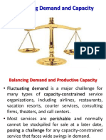 Service Marketing: Managing Demand and Capacity