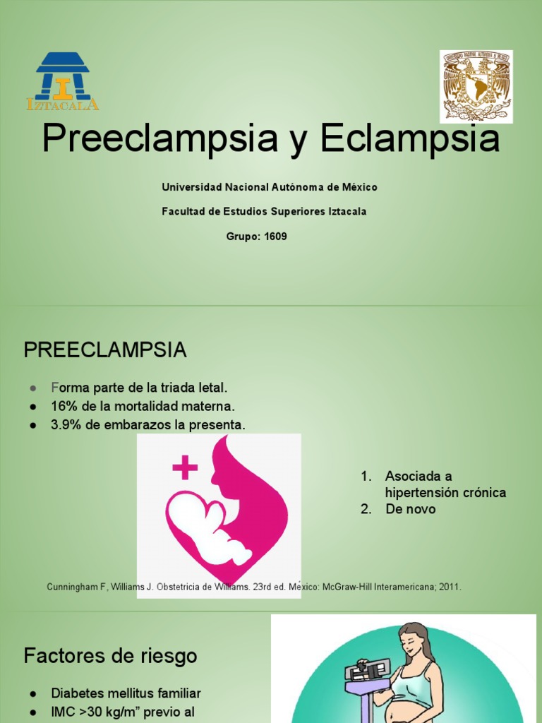 Preeclampsia y Eclampsia Epidemiología Medicina CLINICA