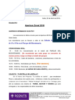 Apertura Zonal CIRCULAR 2