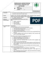 Sop Choleterol Autocheck