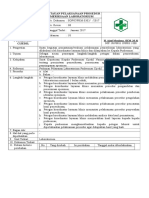 8.1.2.3 SOP Pemantauan Pelaksanaan Prosedur Pemeriksaan Lab