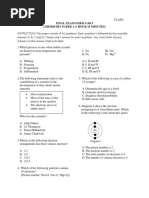 Final Exam Chemistry