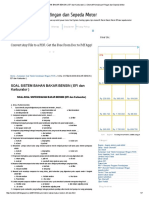 Soal Sistem Bahan Bakar Bensin Efi Dan Karburator PDF