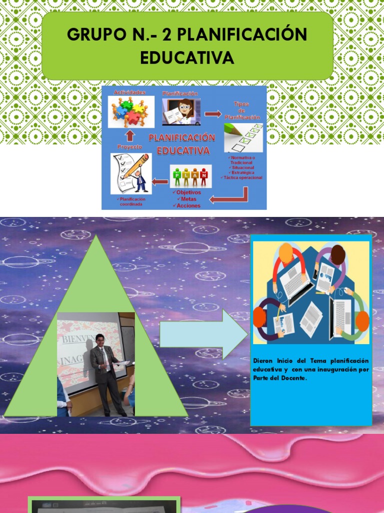 Grupo n.-2 Planificacion Educativa | PDF | Salón de clases | Planificación