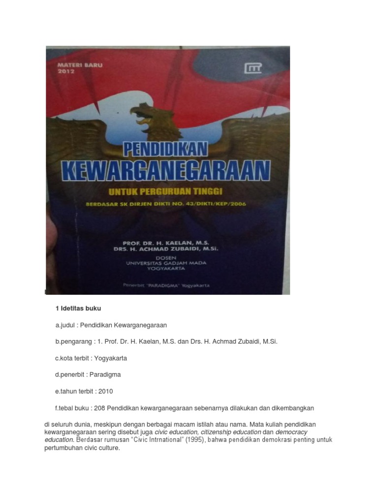 580 Buku Civic Culture HD Terbaru
