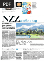 Gesamtausgabe NZZ Am Sonntag 2018-07-22