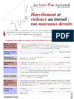 Lettre d'Information RHF Septembre 2010