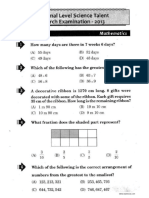NSTSE Class 3 Solved Paper 2013 PDF
