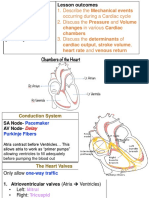 Cardiac Cycle Notes