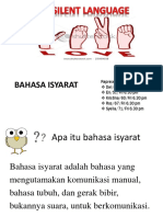 Bahasa Isyarat