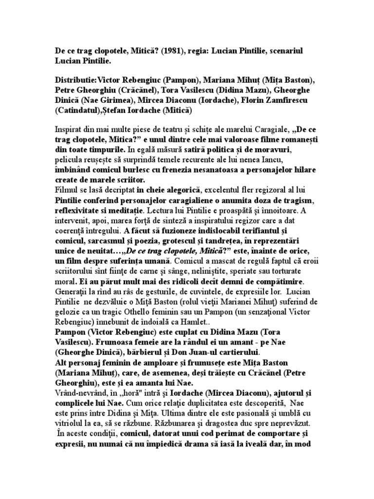 De Ce Trag Clopotele 1000