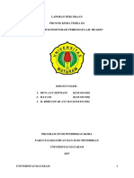 Proyek Ii-Pengaruh Konsentrasi Terhadap Laju Reaksi