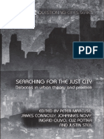 (Questioning Cities Series) Peter Marcuse-Searching For The Just City - Debates in Urban Theory and Practice - Routledge (2009)