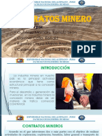 Contratos mineros